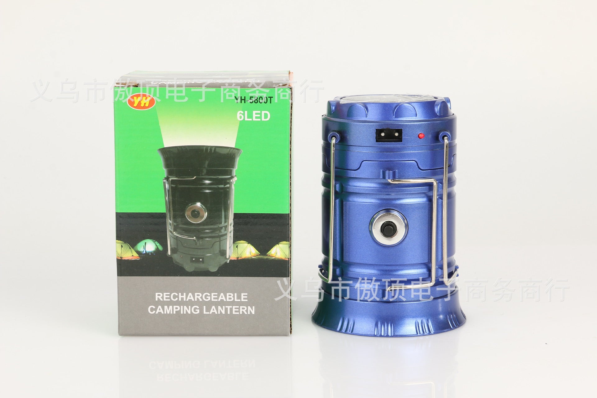 New Solar Camping Light Multifunctional Tent Light LED Household Lighting Emergency Light Retractable Flashlight Wholesale