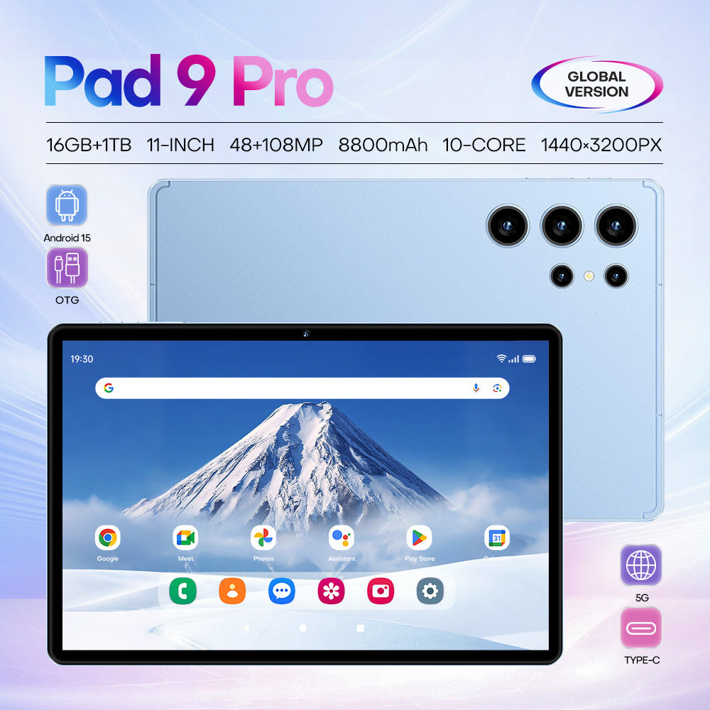New products in stock Pad 9 Pro Tablet Pc10Inch16+1T Online Learning Game Tablet Factory Direct Sale