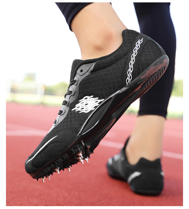 New Professional Track and Field Shoes for Men and Women, Students, Teenagers, Running, Standing Long Jump, Hurdles, High Jump, Spikes, Physical Education Shoes