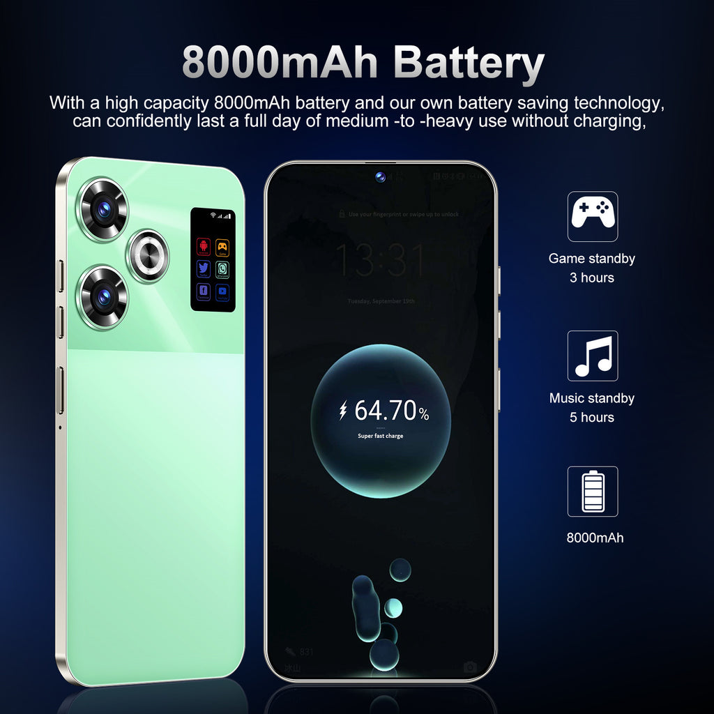Globally Exclusive for Mobile Phones S25Ultra Large Screen HD2+16G Large Memory Source TK Wholesale