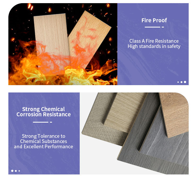4.5mm High Strength HPL Coated Calcium Silicate Board Fireproof Waterproof Mold Resistant for Exterior Application Easy Assembly