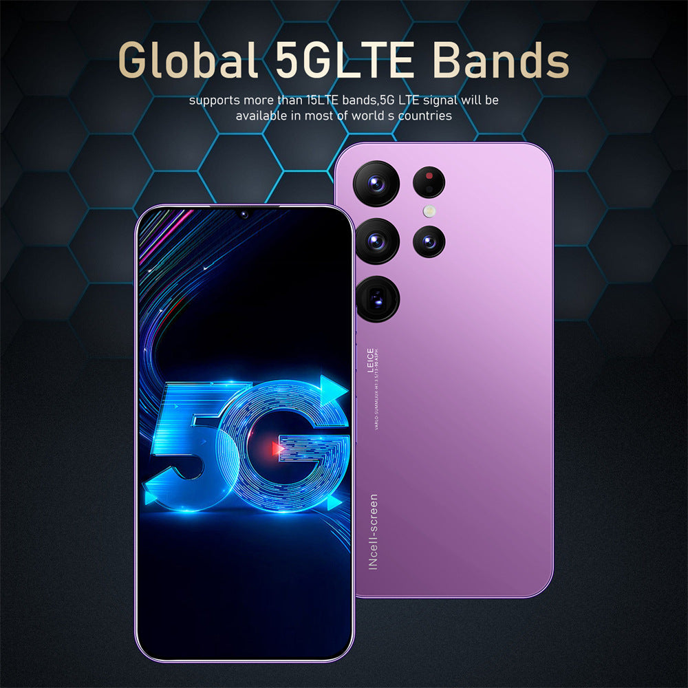 2024Popular S23 Ultra Mobile Phone16+1T All-in-One Machine7.3Factory for large screen smartphone