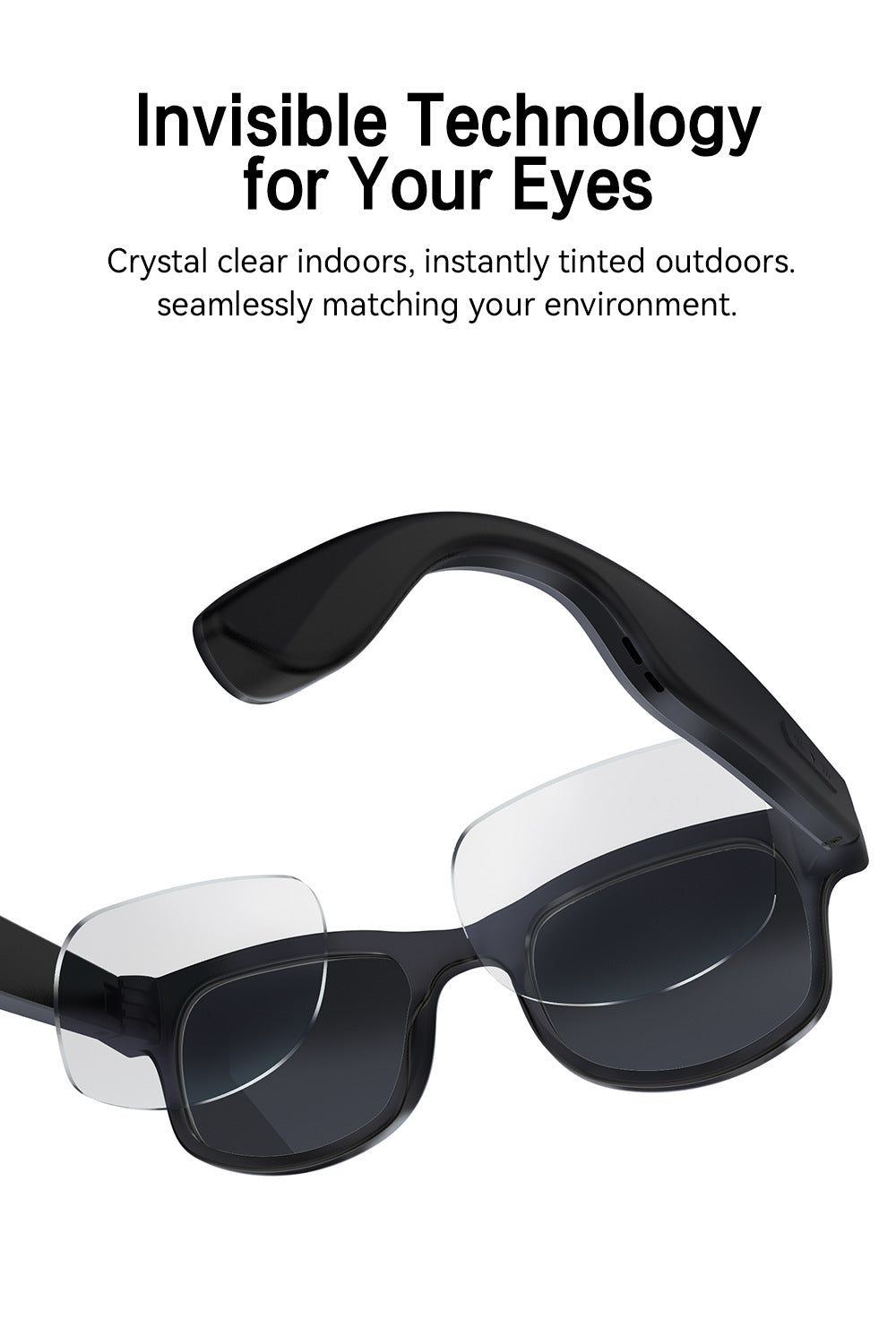 AIMB-G2Smart Glasses800100 Megapixel Camera Ai Translation Character Recognition1200P Anti-Shake Video Recording
