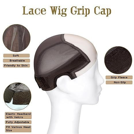 U Fashionable Wig Cap for Export4*5Velvet Lace Wig Cap dome  mesh  cap