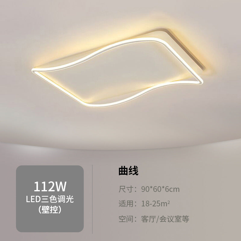Nordic Bedroom Ceiling Light Modern Simple Creative Geometric Master Bedroom Room Lighting Design Internet Celebrity Home Ceiling Light