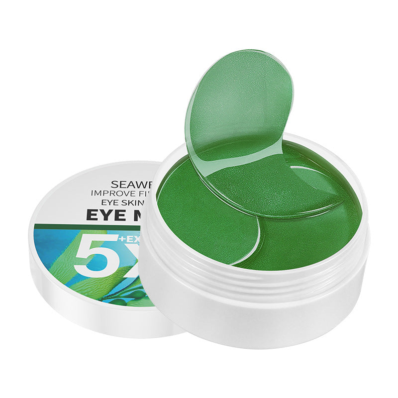 MOIKA Full Seaweed Fine Line Reducing Eye Mask Wholesale Eye Care Export Firming Boswellic Acid Anti-Wrinkle