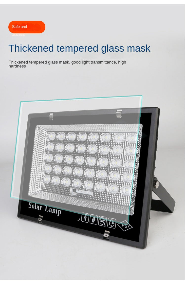 Ip65 Stadium Lighting Site Factory Warehouse Wholesale Waterproof Solar Flood Light