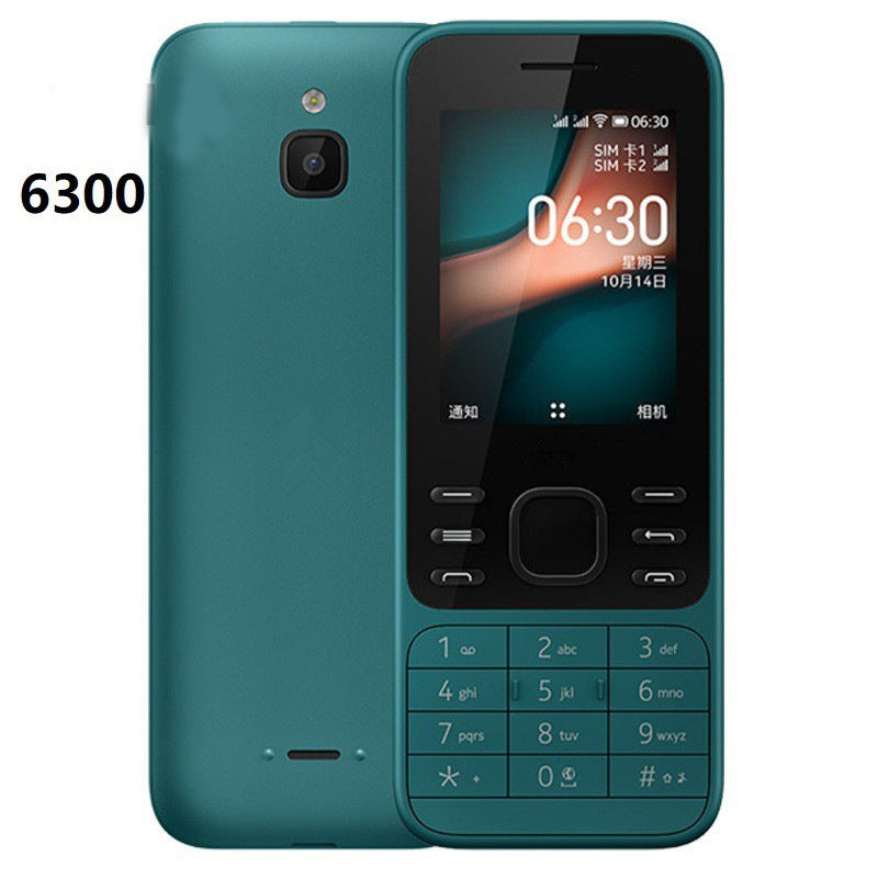 6300Elderly Phone 4G All-Network Compatible Straight Button Elderly Phone Student Phone Feature Phone