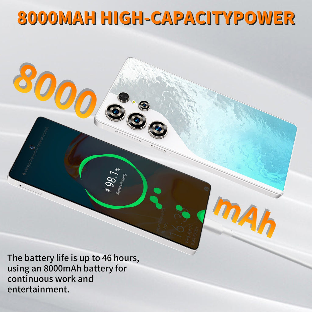 S26 Ultra Smartphone16+1T High-end7.3Inch Built-in Pen S25Ultra Mobile Phone