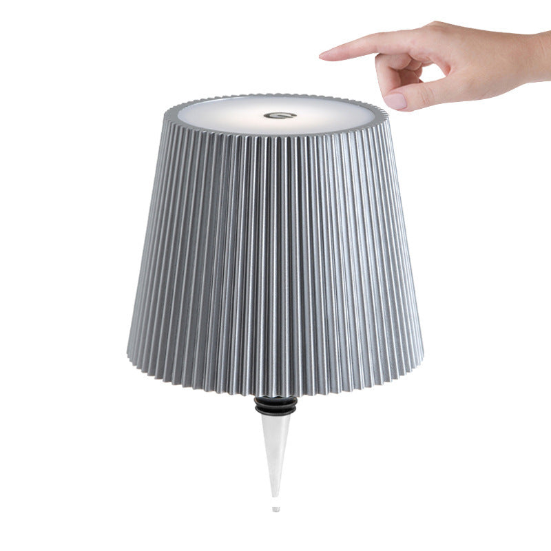 Plug-in Wine Bottle Light Wine Head Light Atmosphere Light Night Light Rechargeable Table Lamp Outdoor Camping Portable Wine Bottle Table Lamp