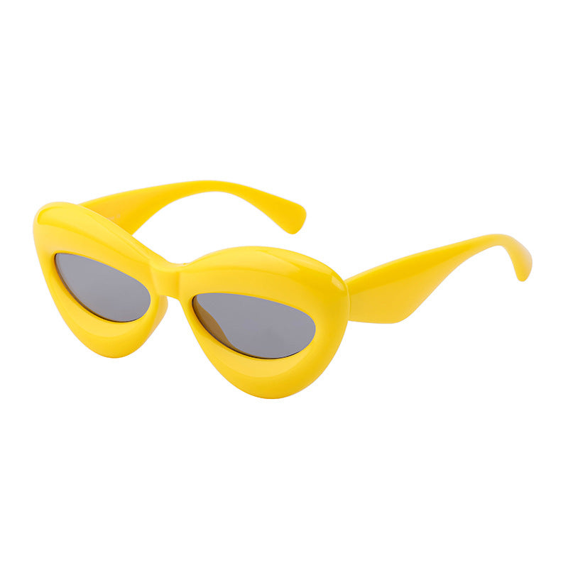 European and American Style Lip Sunglasses for Women Fashionable Party Quirky Personality Sunglasses Women's Glasses Wholesale Street Style Sun Protection