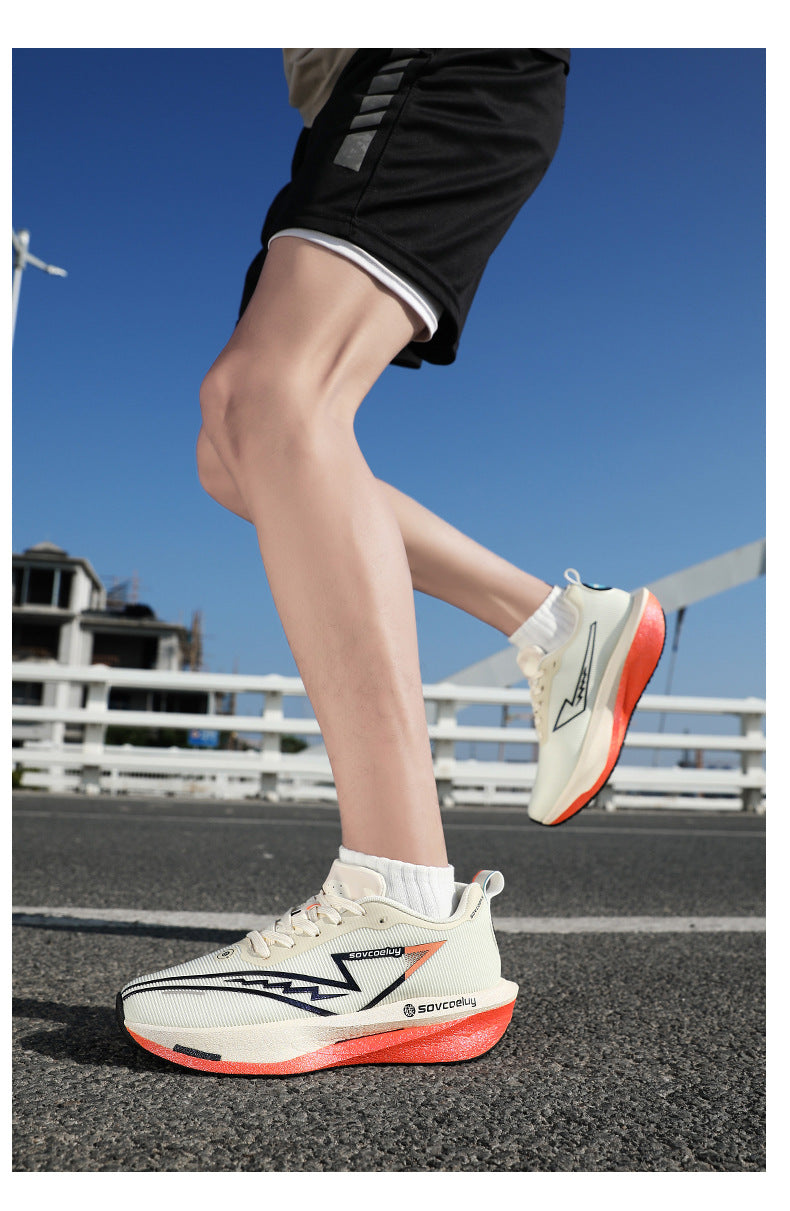 2025New Professional Running Shoes Sports Shoes Breathable Versatile Trendy Men Couples Youth Campus Casual Racing Training Shoes