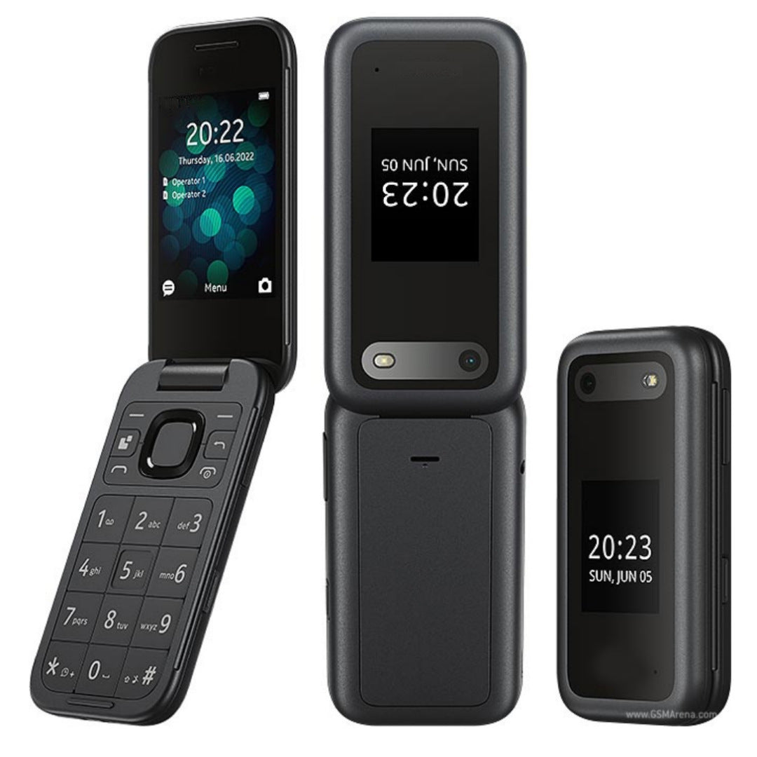 Mobile Phone2660Elderly Phone GSM Non-Smartphone 2G Dual SIM Flip Phone for Elderly with Buttons