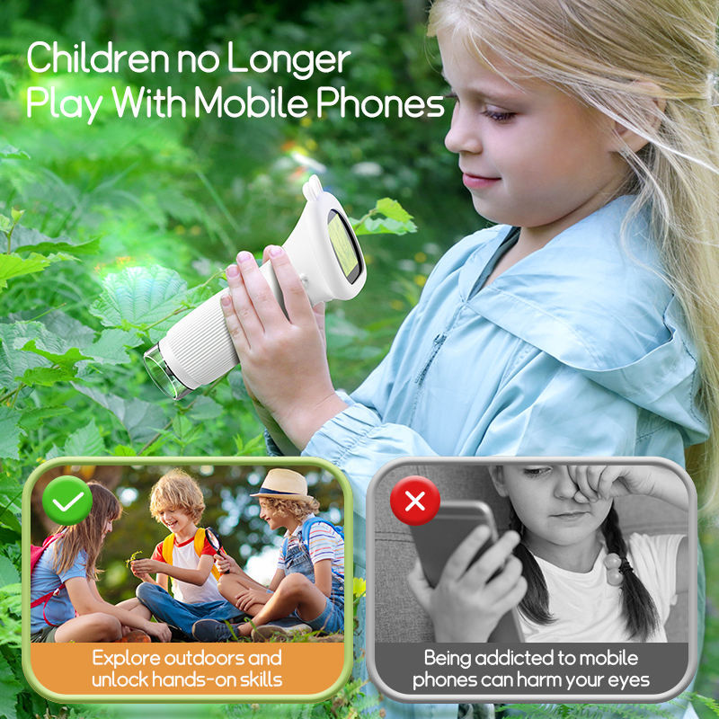 TK Hot-Selling Microscope for Children's Science Experiments, Student-Specific Electronic Optical Handheld High-Magnification Home Microscope