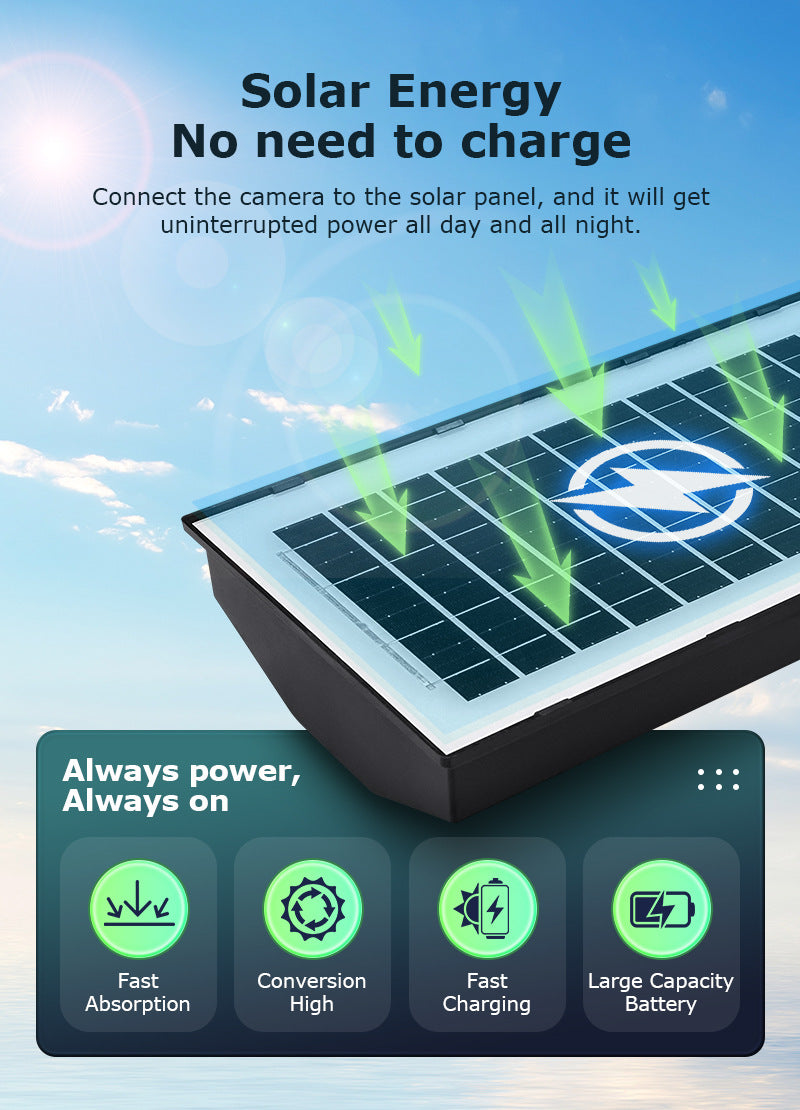 Exclusive Supply4g Solar street light surveillance camera outdoor6MP Night Vision Binoculars with HD Illumination wifi Photo