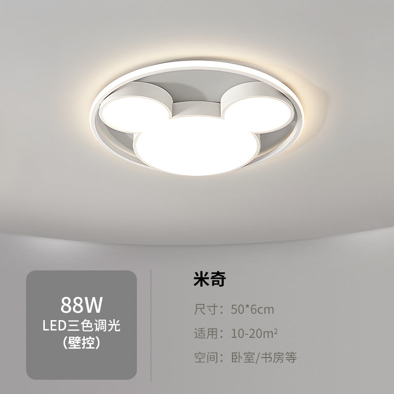 Nordic Bedroom Ceiling Light Modern Simple Creative Geometric Master Bedroom Room Lighting Design Water Ripple Ceiling Light