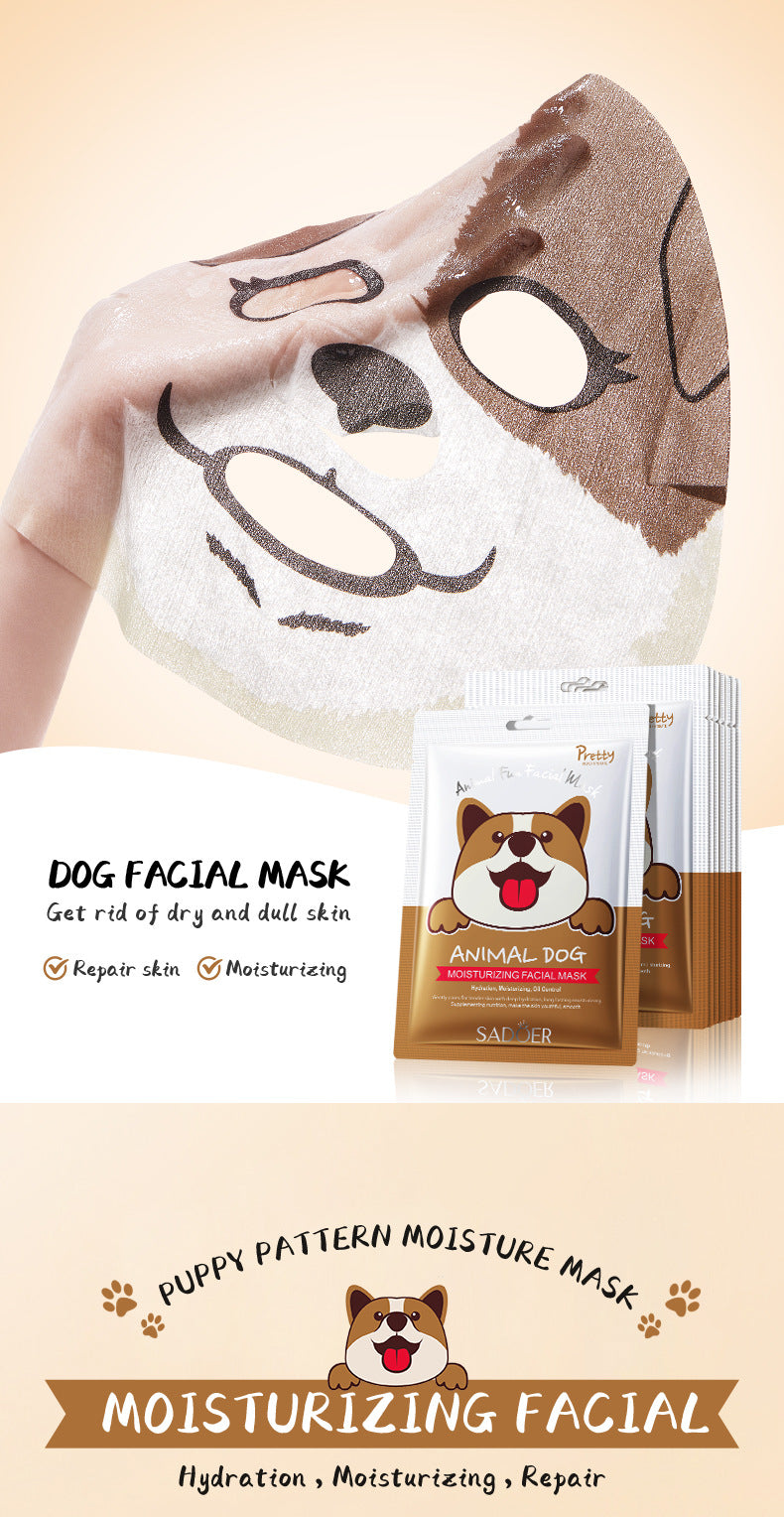 Animal Pattern Mask25g SADOER Hydrating and Moisturizing Skin Care Tablets for  Wholesale