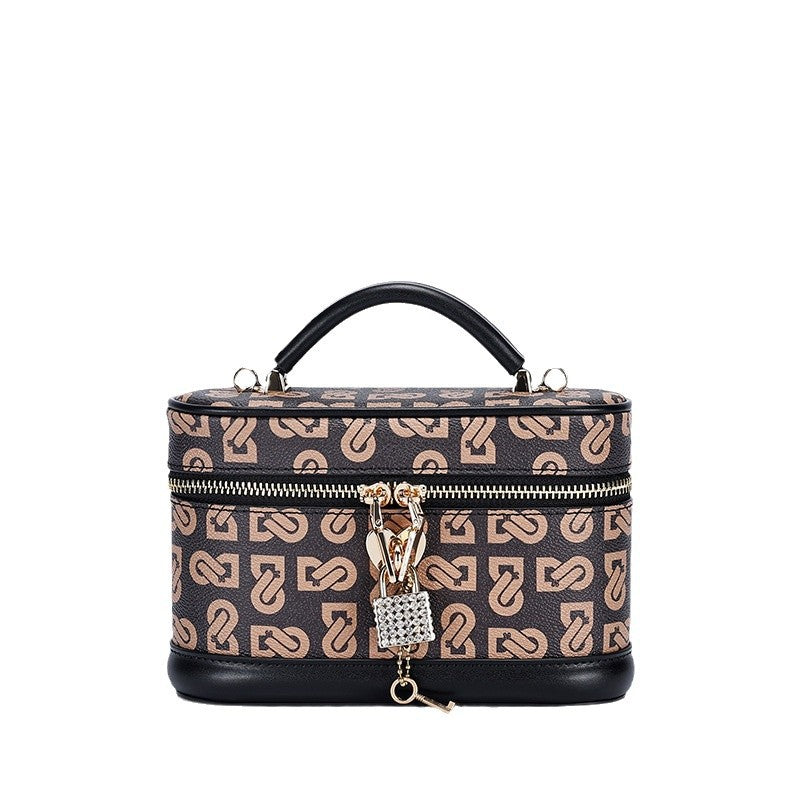 European and American Retro Printed Chain Small Square Bag Trendy Crossbody Women's Bag Niche Versatile Shoulder Handbag Women's Manufacturer