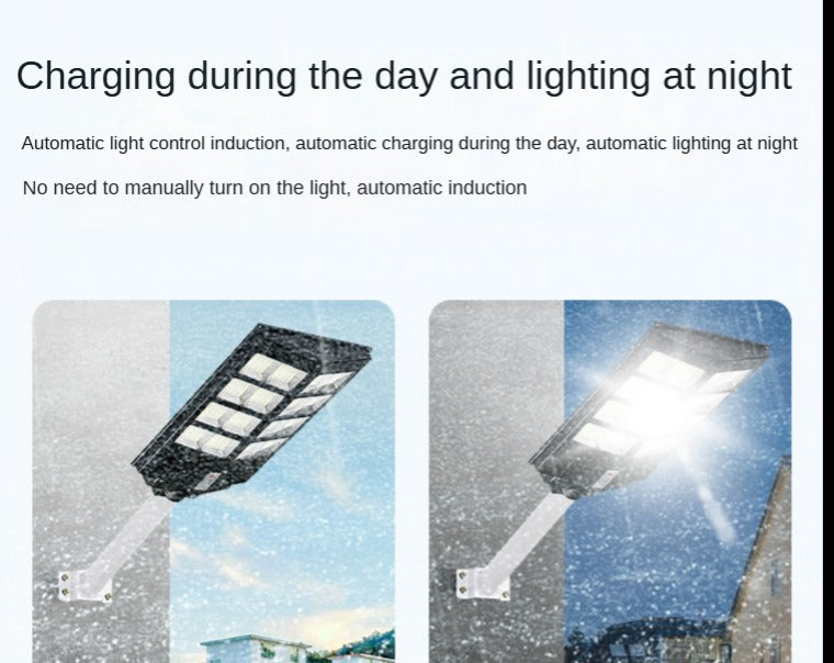 600W 800W 1000W Street Family Courtyard Outdoor Lighting Ip65 Waterproof Solar Street Light