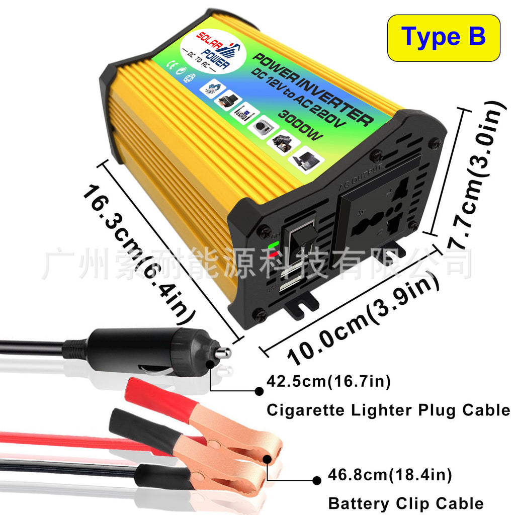 Solar Energy Kit System:Inverter 30A Controller 18W Solar Panel Solar System