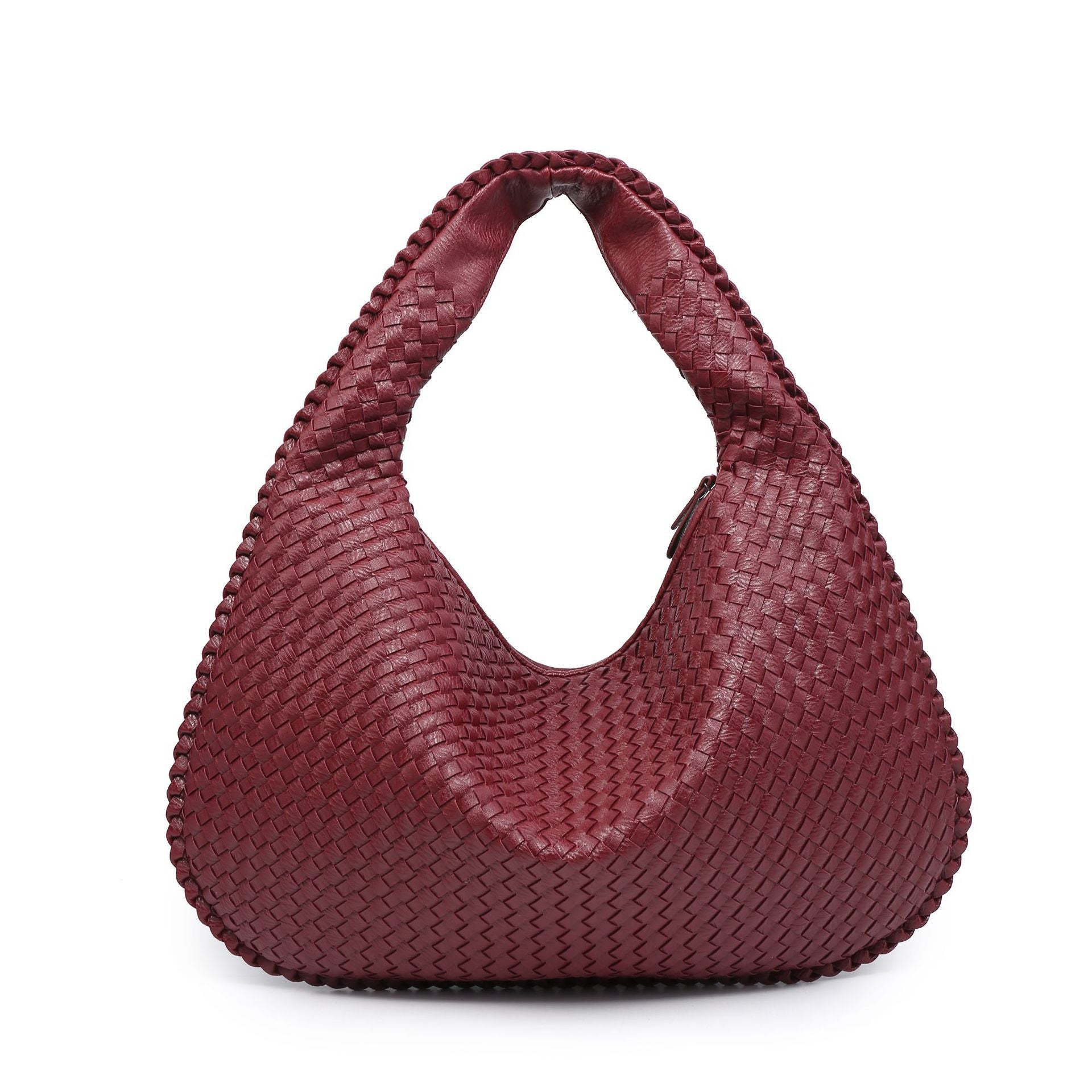 AliExpress Handmade Woven Women's Bag Large Capacity Handbag Korean Style Commuting Casual Manufacturer Wholesale