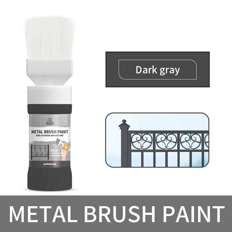 New Product Paint Manufacturer Comes With Brush Water Iron Art Iron Gate Railing Renovation Anti-rust Paint Metallic Paint Renovation Tool