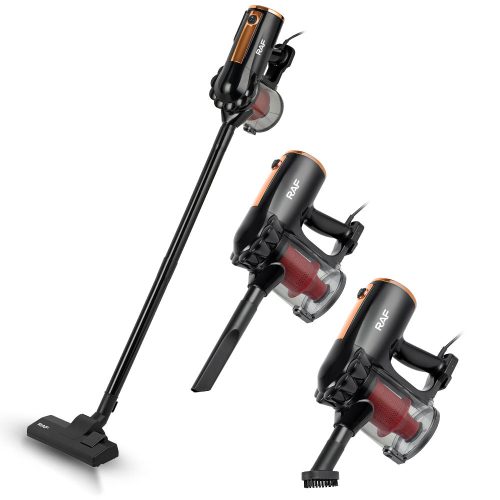 RAF EU Standard Corded Vacuum Cleaner for Home Use, Handheld High Power Portable Vacuum with Integrated Large Suction