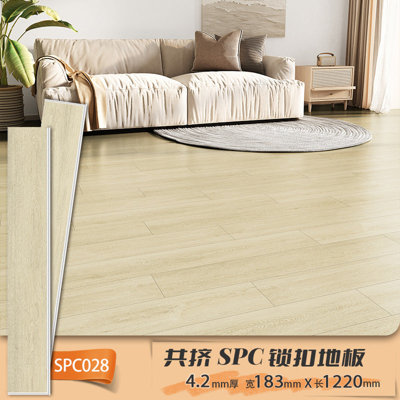 Anti-Slip Waterproof Fireproof Locking Eco-Friendly Flooring Commercial Project spc Stone Plastic Locking Type PVC Stone Crystal Flooring