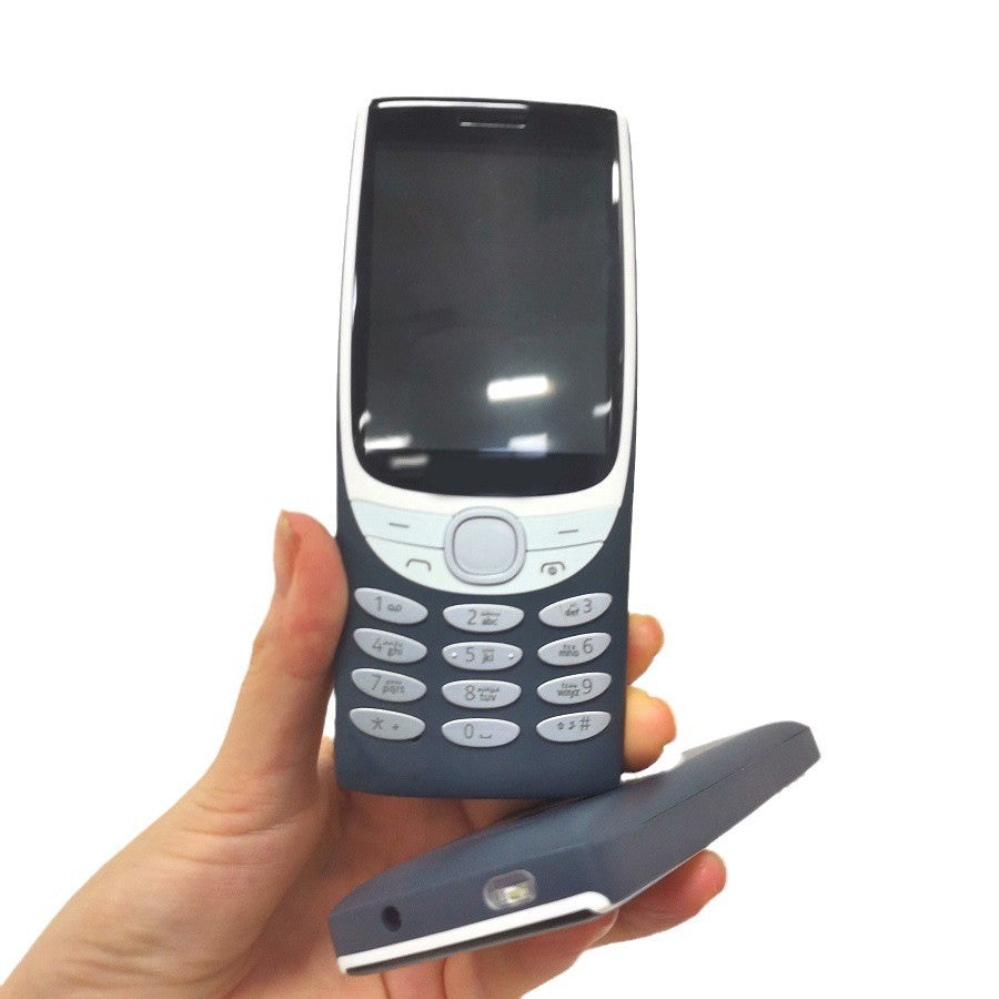 8210Elderly Phone with Ultra-Long Standby, Large Font, Loud Sound, and Big Screen for Elementary School Students4G Button Elderly Phone