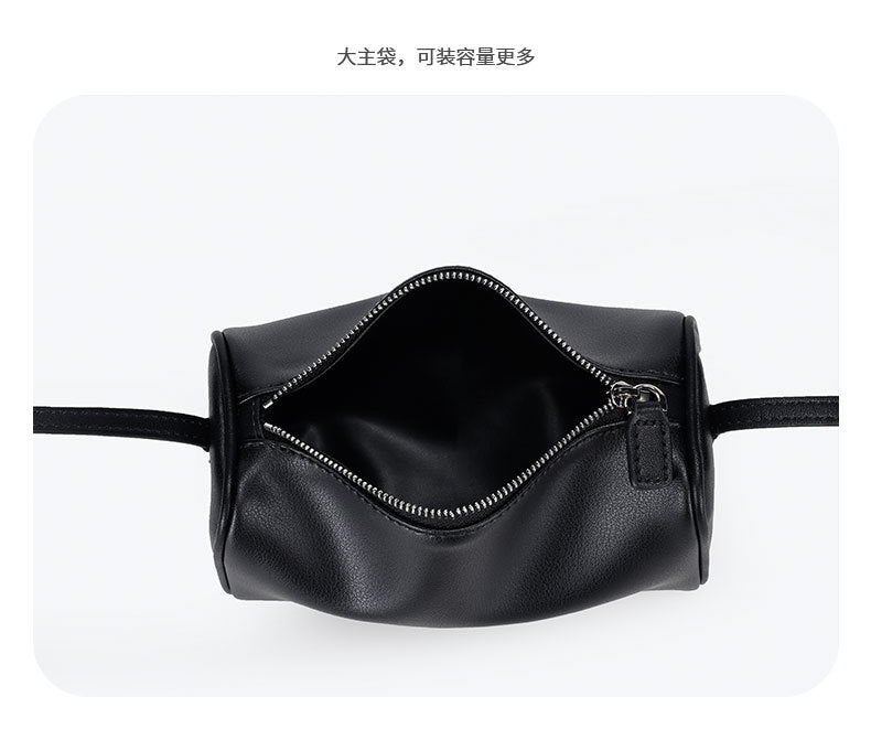 Pencil Case Bag Simple Women's Handbag Niche Versatile Shoulder Bag Light Luxury Fashion Design Crossbody Bag Women's Commuting