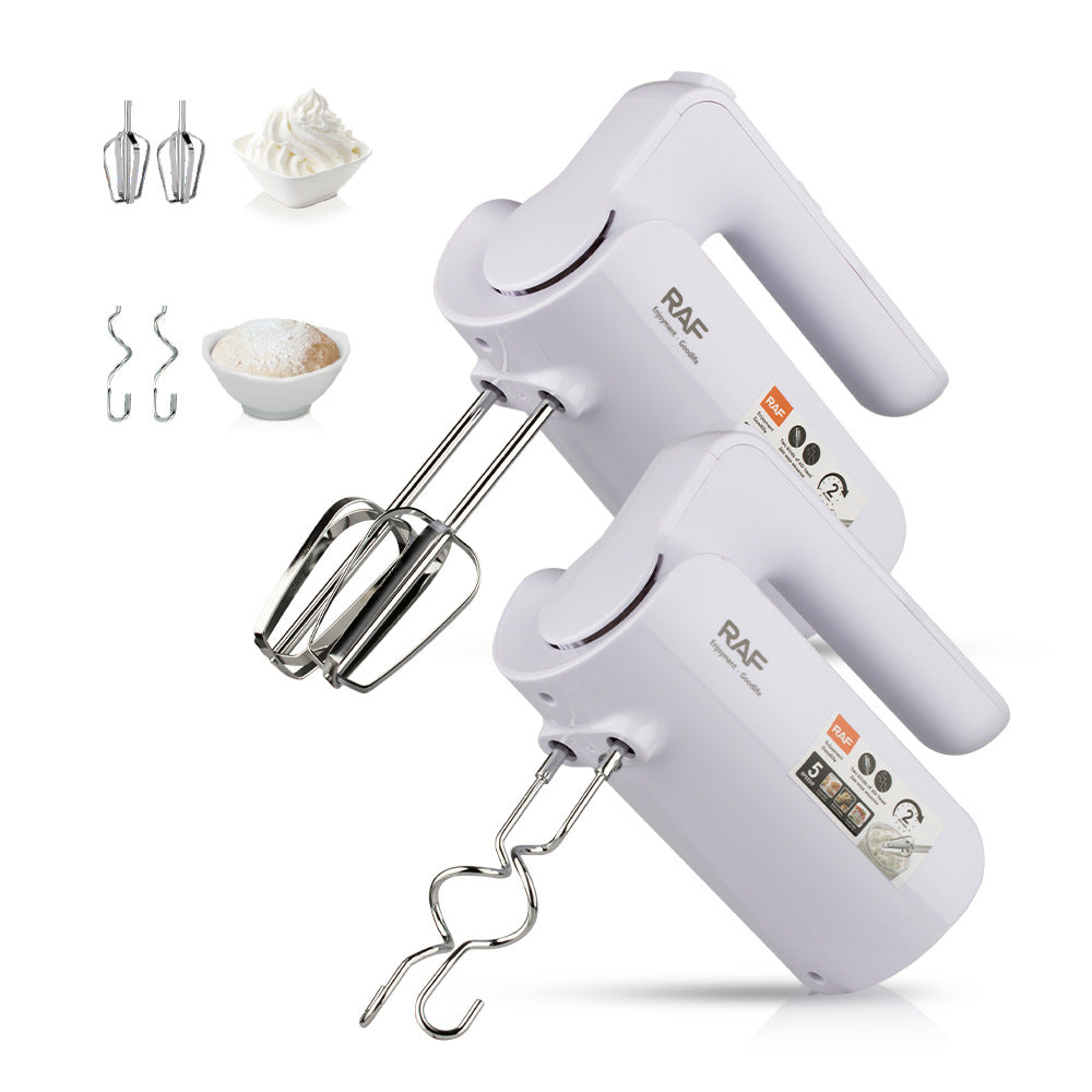 Electric Egg Beater for Home Use, Dough Kneading, Baking, Small Cake Mixer, Automatic Egg Beater, Cream Mixer R.6653