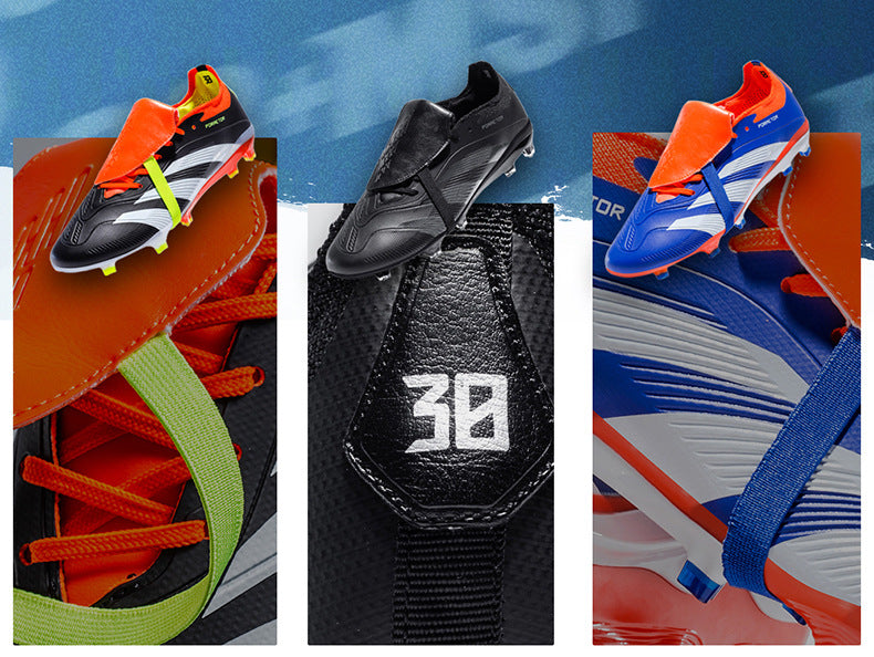 World Cup Football Shoes Men's New Style Grassland Competition AG Spike TF Broken Nails Adult Youth Student Sports Training