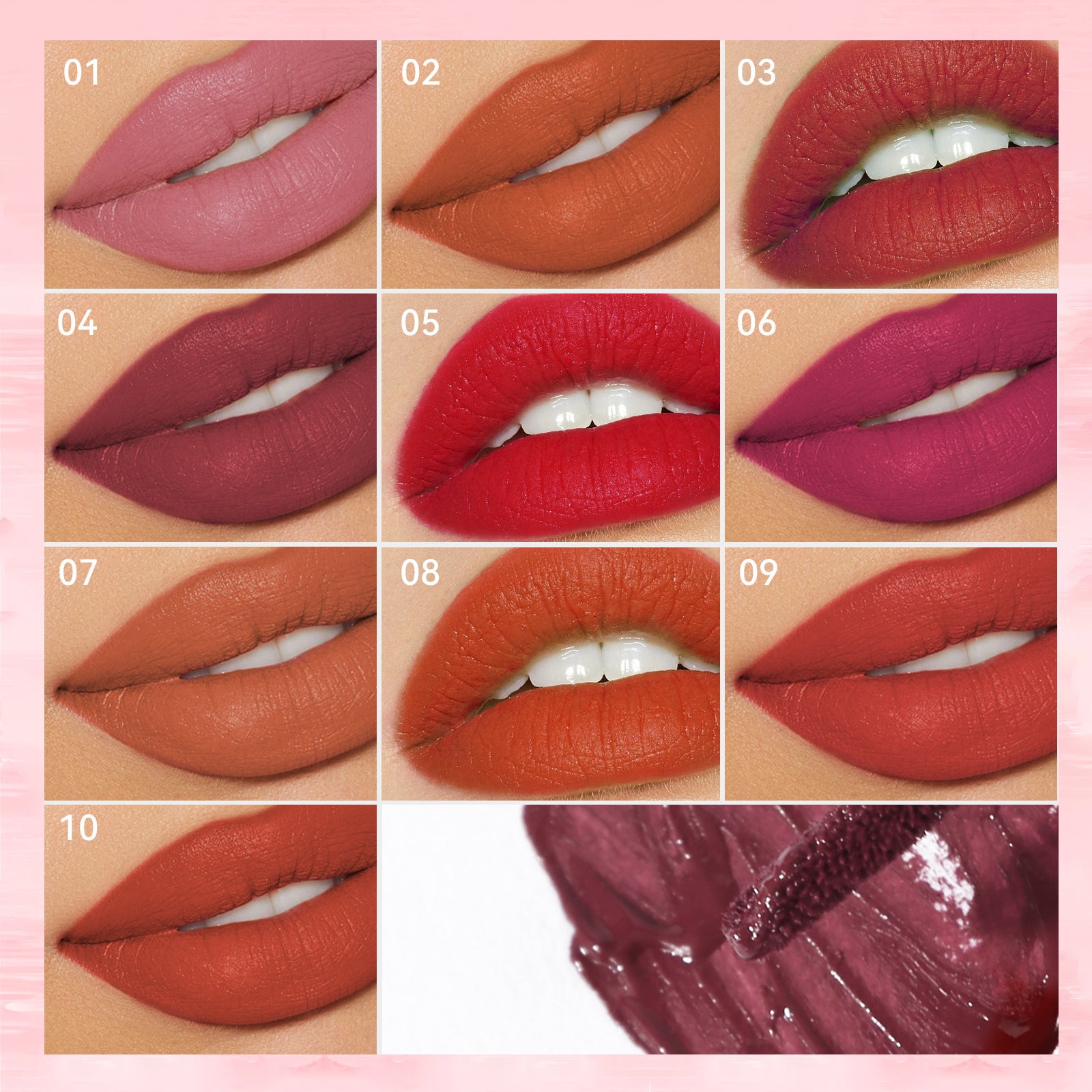 SHELOVES Waterproof Non-Stick Cup Lip Gloss Matte Velvet Liquid Lipstick Wholesale Factory