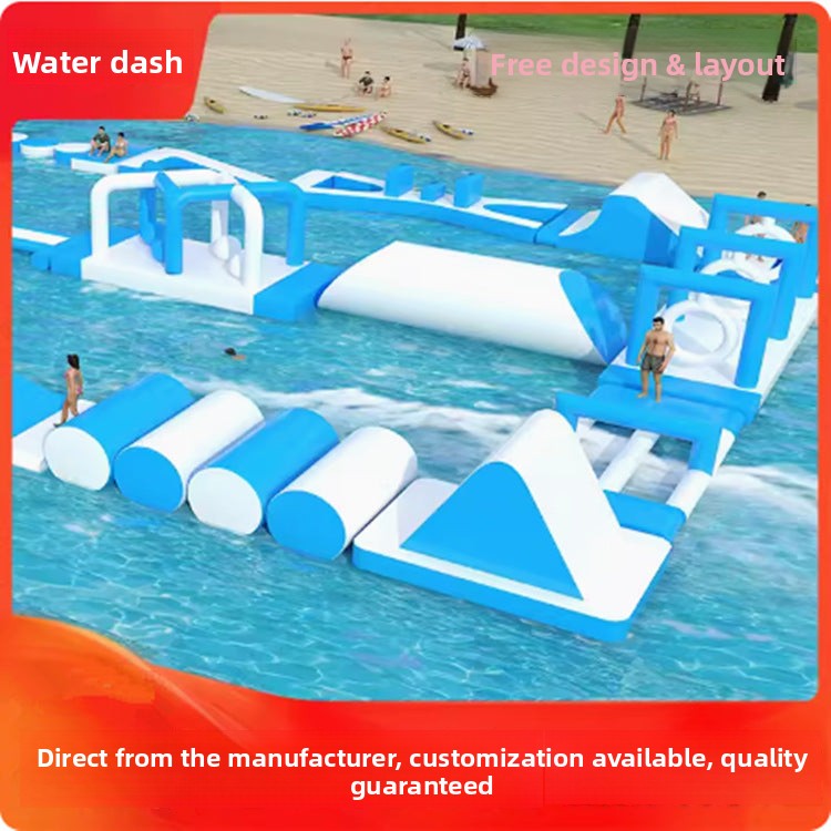 Water Park Obstacle Course Water Challenge Water Park Attractions for Adults and Children Water Park Amusement Park Manufacturer