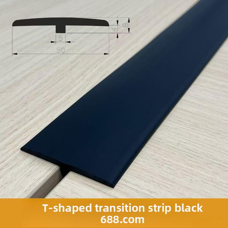 Self-Adhesive T Recessed edge trim for wooden flooring T Edge trim strip, threshold strip, gap transition strip, door strip, edge presser strip