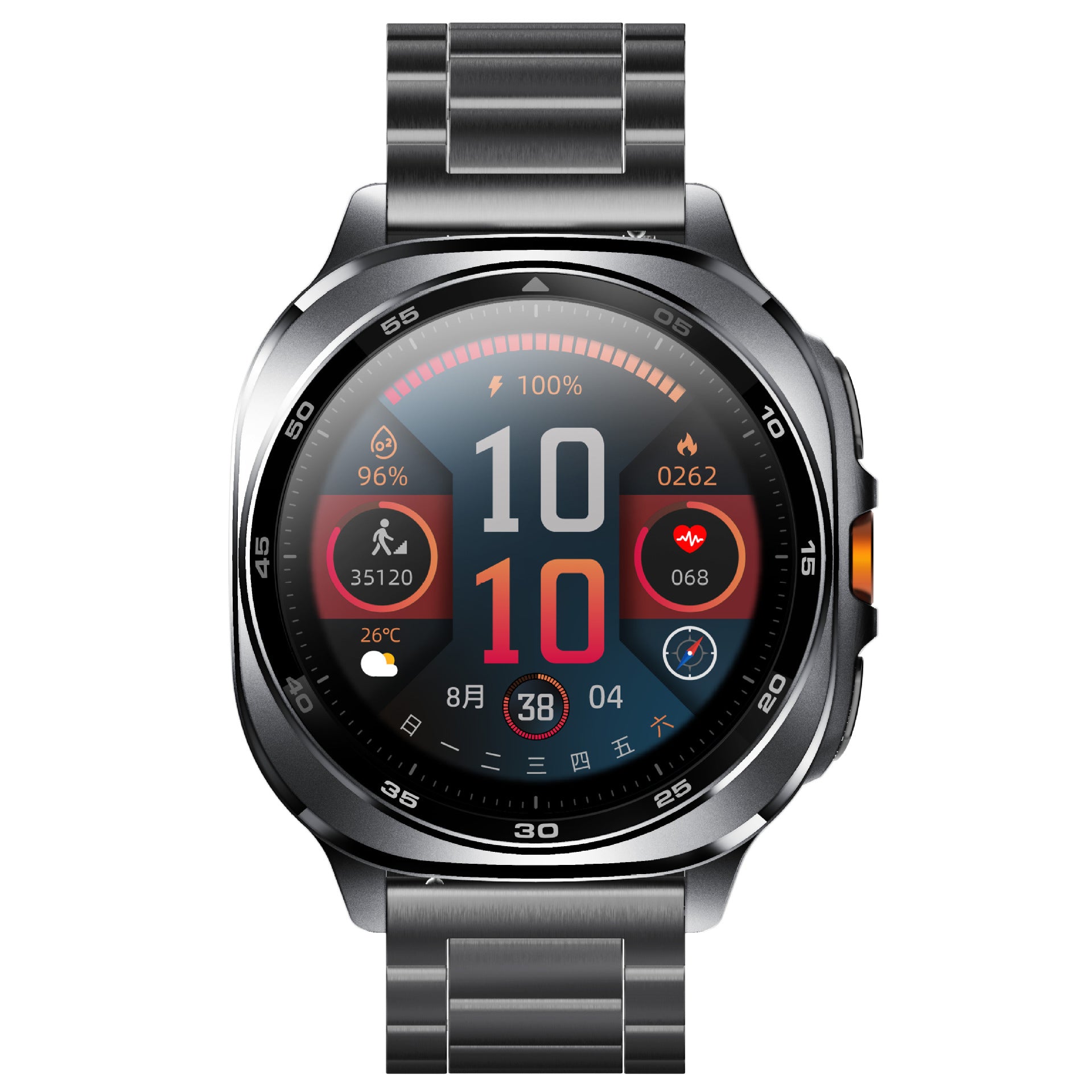 New Product GPS Smart Watch TS400Positioning Track Altitude Barometric Pressure Compass AI Dial Q&A Smart Watch