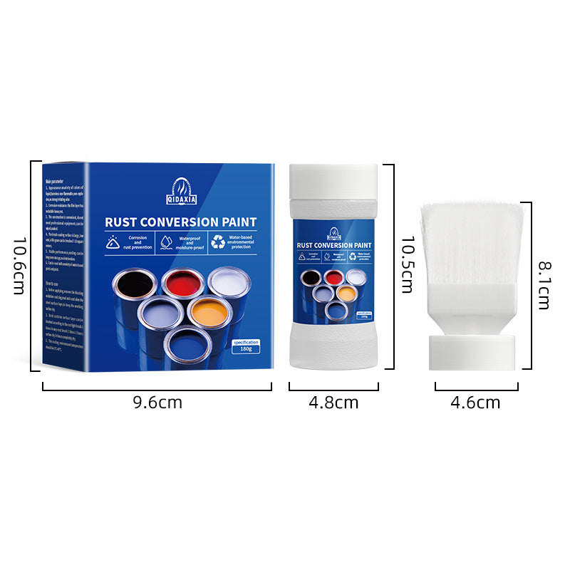 Water-based Anti-rust Paint Metal Paint Rust-free Rust Conversion Paint Color Steel Tile Renovation Rust Fixing Agent Multi-color Conversion Paint