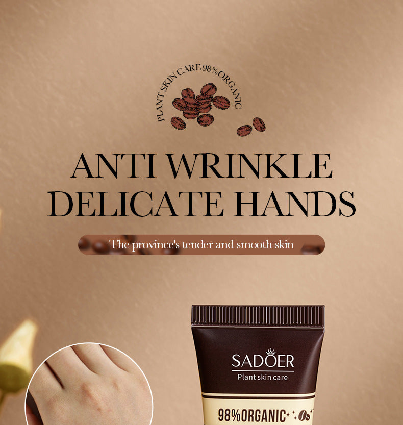 Coffee Hand Cream30g SADOER Moisturizing, anti-chapped, hydrating hand cream for  foreign trade wholesale