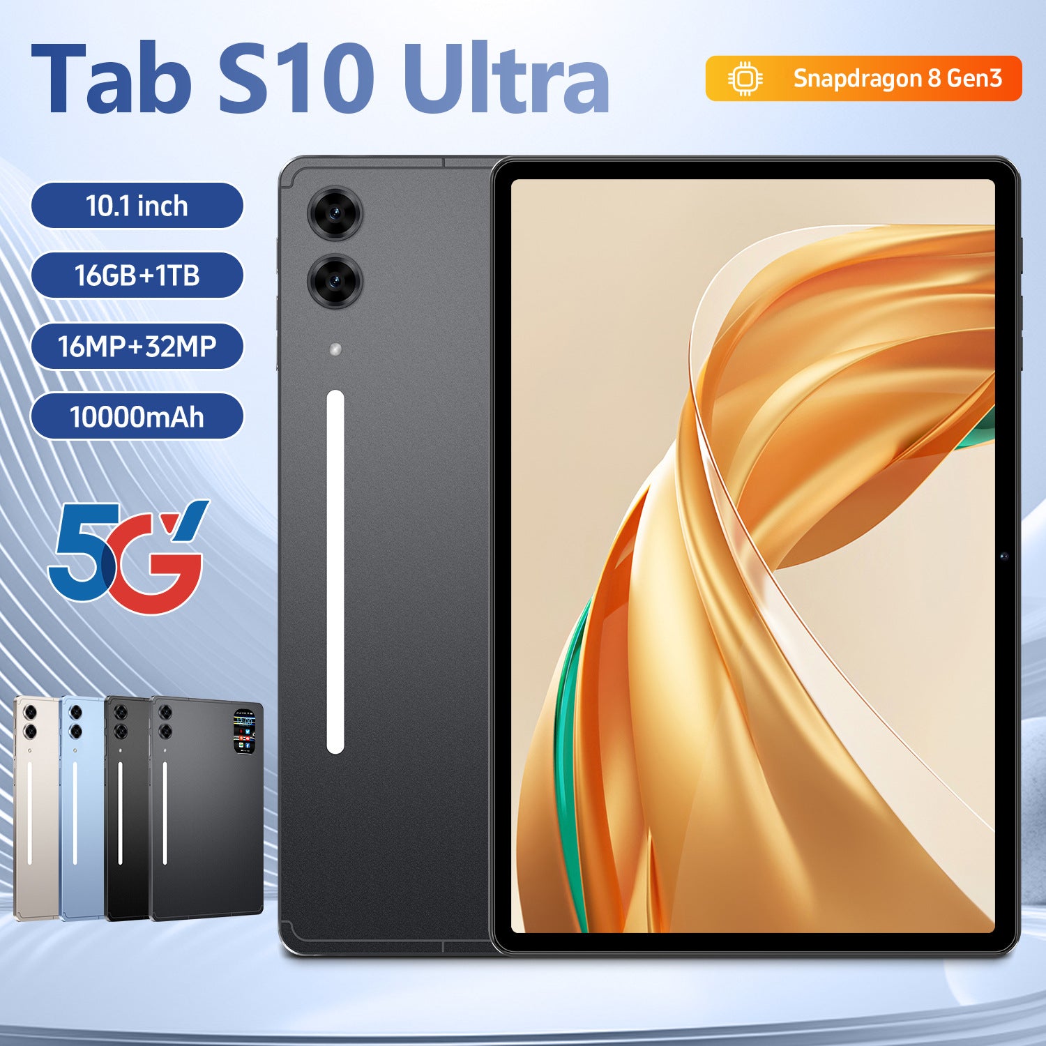2025Hot Item Exclusively Available Worldwide Tab s10 Ultra High-definition Large Screen Long Battery Life Tablet Source Factory