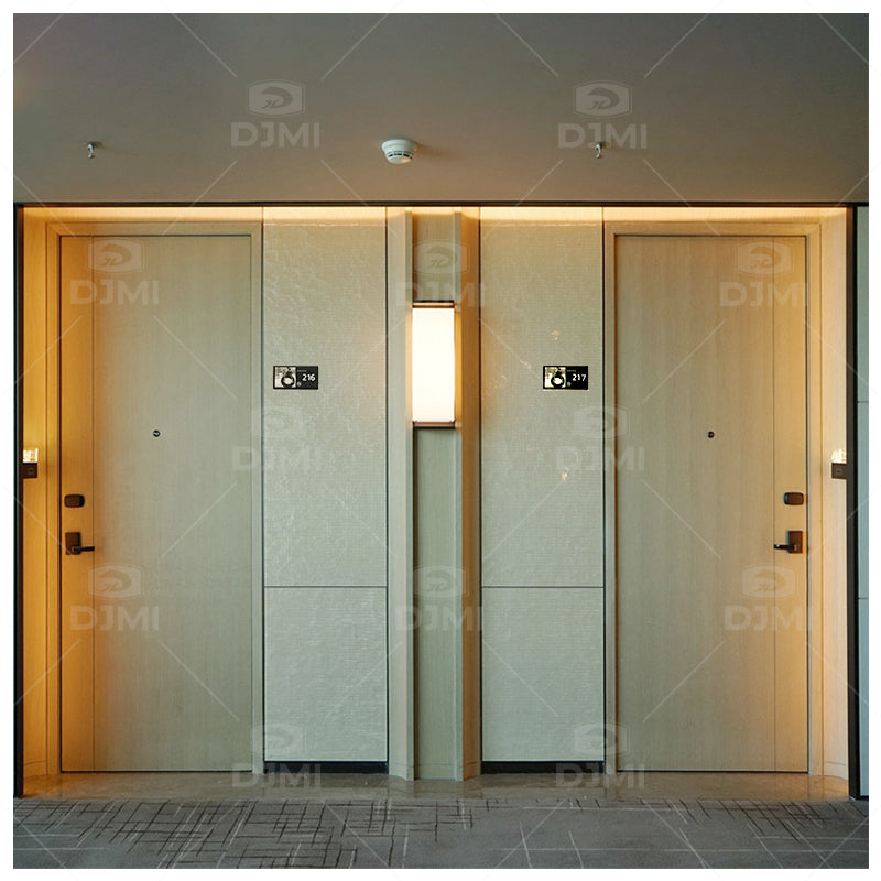 Foshan Fire Wooden Doors Design Catalogue Manufacturers Hotel Room Doors Modern Doors for Hotel