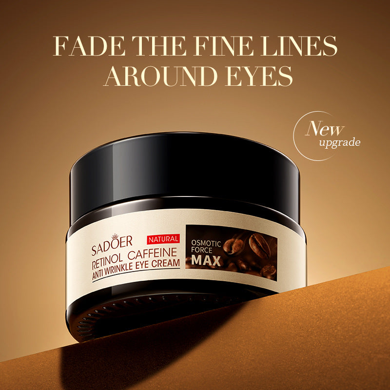Retinol Caffeine Eye Cream SADOER Improve Dark Circles, Eye Wrinkles, and Eye Bags  Wholesale