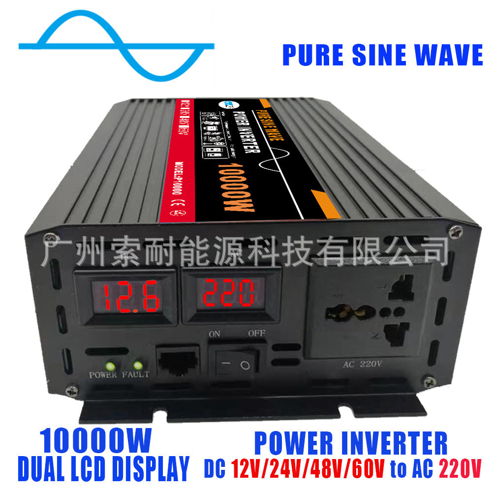Automotive Pure Sine Wave Inverter1000W Outdoor Adapter Converter12V24V48V60V Turn110V220V