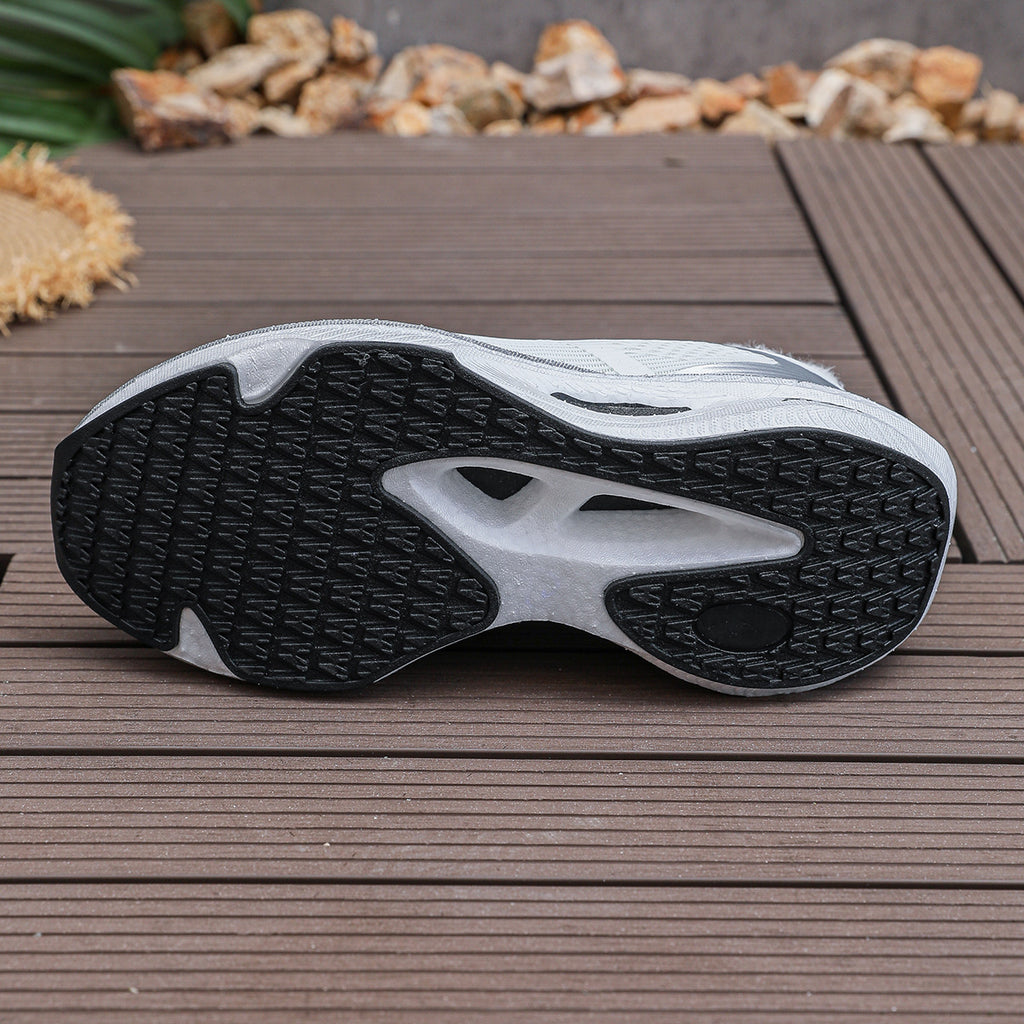 Burning3Professional Marathon TEAM Running Shoes Full Palm Carbon Plate Racing Mesh Breathable Shock Absorption Running Shoes Fei Ran2.5
