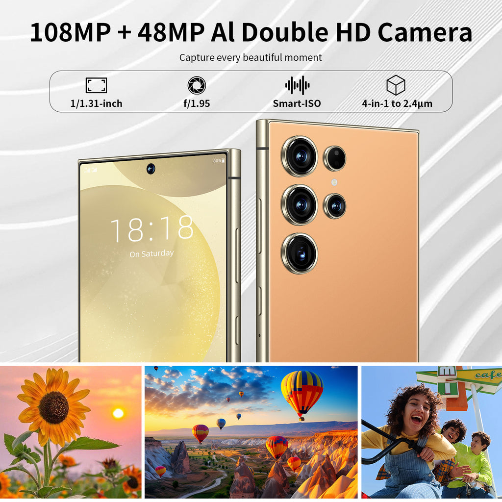 New model exclusive S25 Ultra Intelligence5G Large Screen Mobile Phone4+128Source Factory Direct Sales