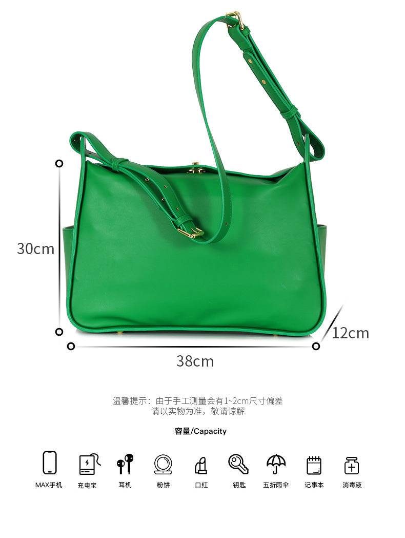 2024Spring and Autumn New Style Women's Trendy Fashion Tote Bag Stylish Personality Simple Shoulder Crossbody Bag for Women