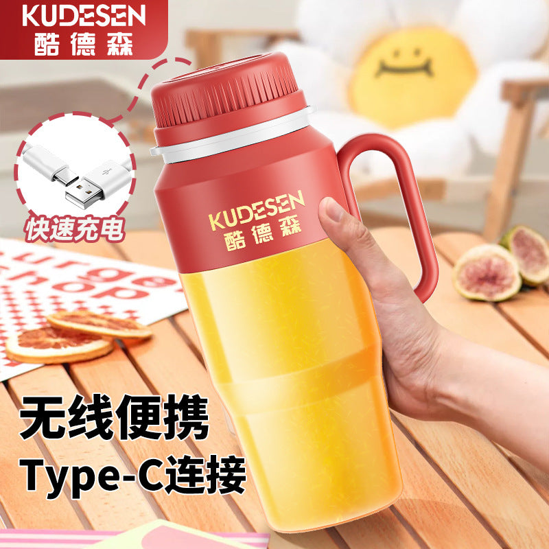 New Electric Juicer Cup Portable Juice Maker Travel USB Rechargeable Juicer Ton Ton Cup Large Capacity
