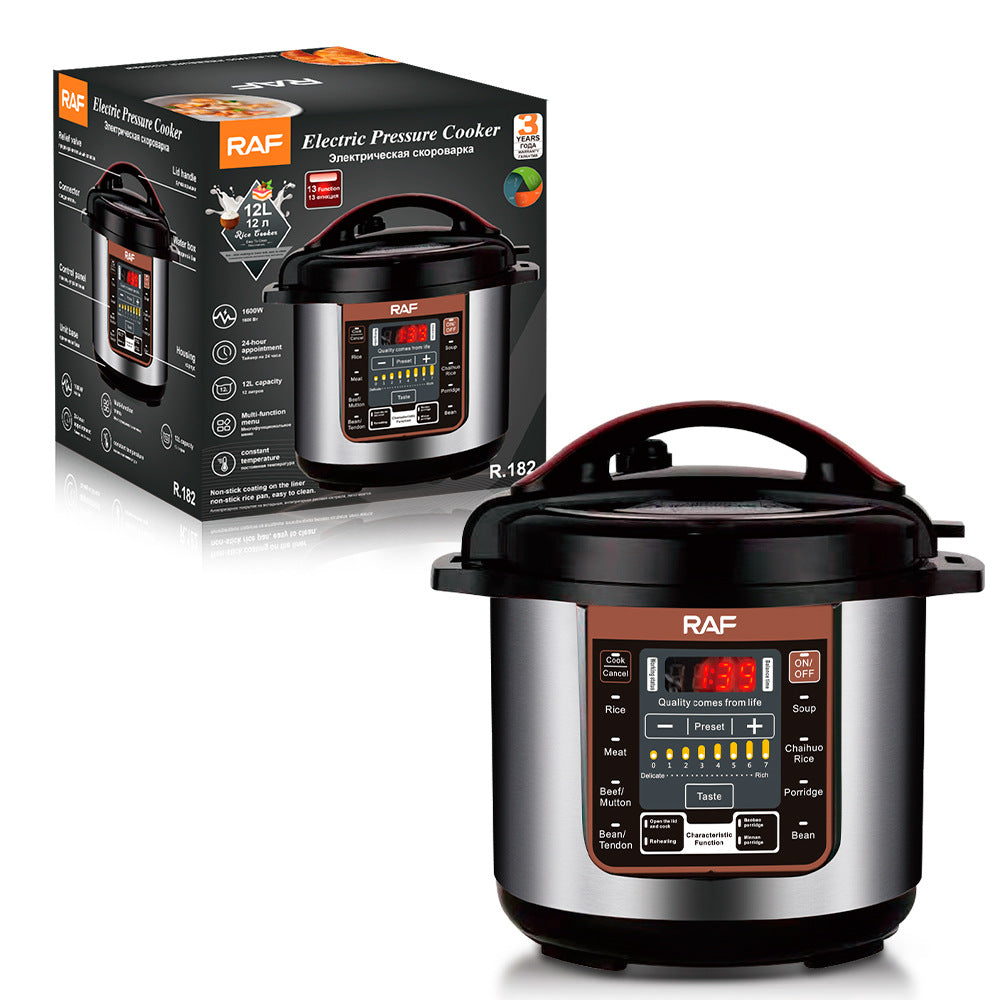 RAF European Standard Multifunctional Rice Cooker and Soup Pot with Lid Opening, Household Electric Pressure Cooker for Sauce Collection and Reservation, Rice Cooker and Pressure Cooker8