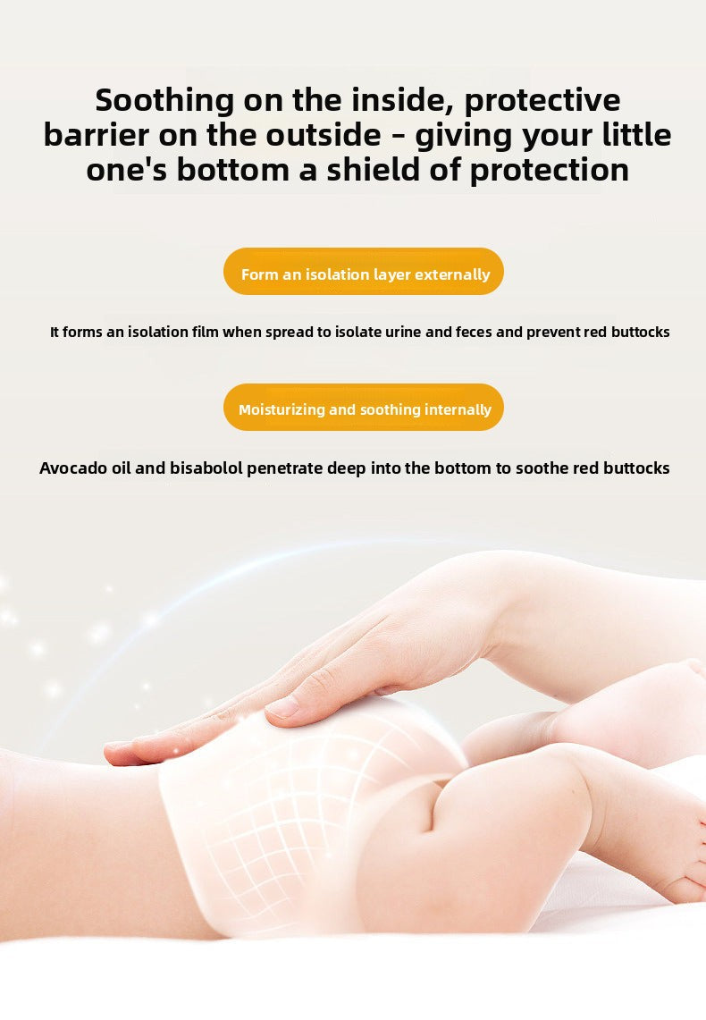 ukepoe Baby Diaper Rash Cream Newborn Red PP Care Processing Improve Butt Redness Baby Diaper Rash Cream OEM