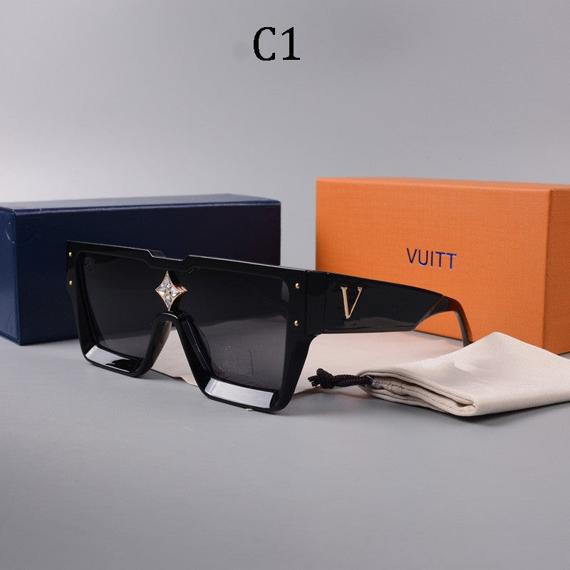 Luxury High-End Men's Sunglasses 0k Square Frame Sunglasses European and American Versatile Sunglasses Women's Hot Style1486