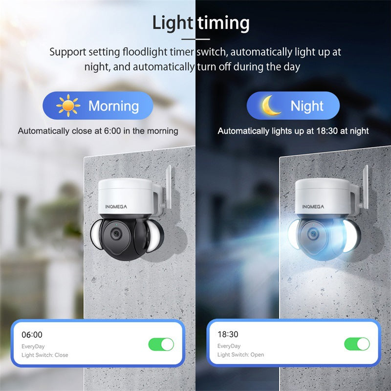Private Model TUYA Surveillance Camera 5MP High Definition Full Color Night Vision Camera Outdoor Wired POE Camera